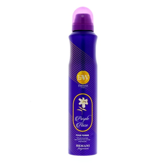 HEMANI Farhan Ali Waris Deodorant Purple Haze 200ml for Women
