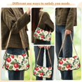 thumbnail image 4 of FORMRS Womens Shoulder Bag with Chain Strap Clutch Purse Cute Tote Handbag, Apple Leaves Pattern, 4 of 7