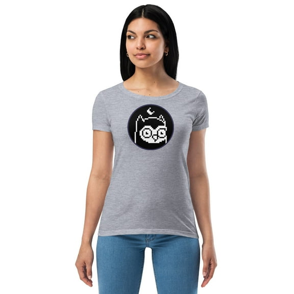 MOONBIRDS Women’s fitted t-shirt