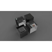 VIDVIE 2 USB Charger Block Dual USB Wall Charger Adapter Plug USB Brick Fast Charge Quick Charging Charger Block, Black -xlplm303