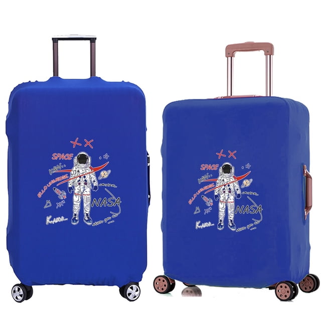 Travel Luggage Protective Cover Astronaut Pattern Travel Accessories Elastic Suitcase Case Apply To 18-28inch 8astronaut012 L