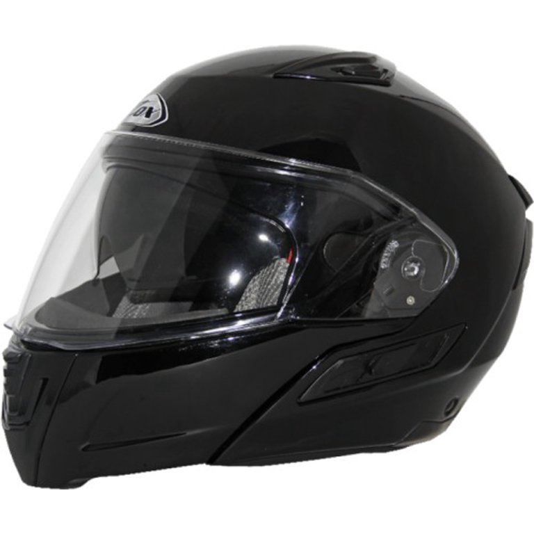 Zox Condor SVS Modular Helmets Medium Solid Glossy Black