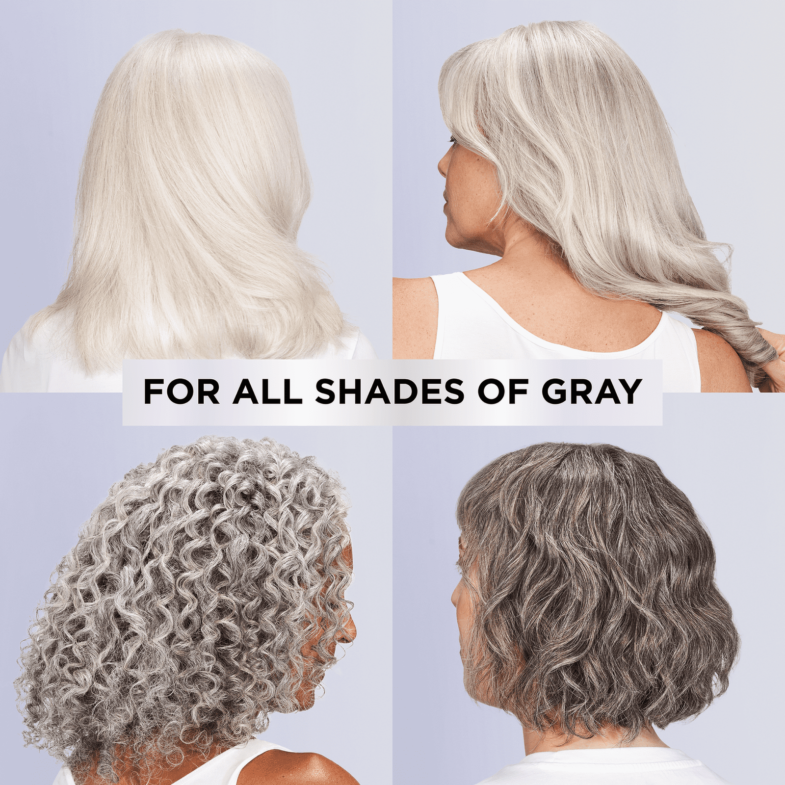 L'Oreal Paris Ever Pure Silver Care Color Protection Shampoo, Peptides, All Hair Types, 8.5 fl oz