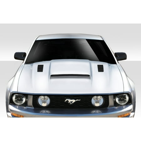 2005-2009 Ford Mustang Duraflex CVX Version 3 Hood - 1 Piece