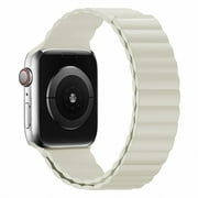Silicone Loop Strap for Apple Watch Band 44mm 45mm 42mm 40mm 41mm 38mm Magnetic Watchband Bracelet iWatch Series 7 3 5 4 6 SE