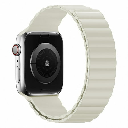 Silicone Loop Strap for Apple Watch Band 44mm 45mm 42mm 40mm 41mm 38mm Magnetic Watchband Bracelet iWatch Series 7 3 5 4 6 SE
