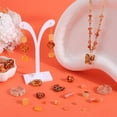 thumbnail image 4 of 1set Acrylic Beads set Orange 4.3~18x7.6~21x4.7~8.5mm Hole: 1.6~2mm, 4 of 5