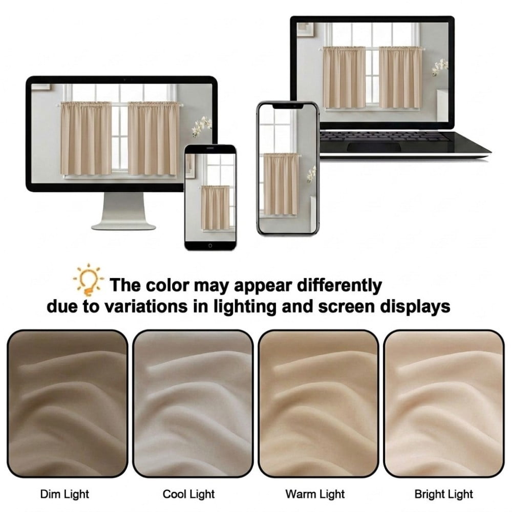 Blackout Curtains,Blackout Curtains Set of 2 Panels, Thermal Insulated Room Darkening Curtains for Bedroom, Privacy Protection & Noise Reducing