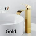The New Fashion Waterfall Bathroom Counter Top Basin Mixer Tap Taps