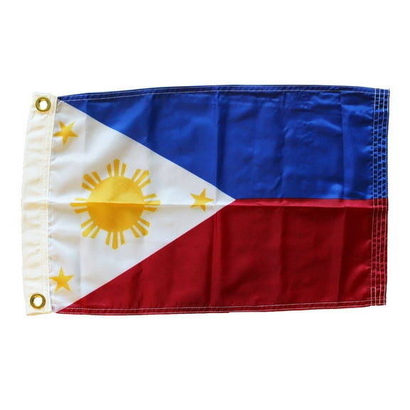 Philippines - 12"X18" Nylon Flag