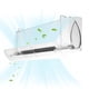 thumbnail image 2 of Deflector de Aire Acondicionado Ajustable,Deflector Aire para Minisplit Transparente,Golpe Antidirecto,Ajuste 270&deg;,Cubierta Protectora Deflector Aire Retr&aacute;ctil para el Hogar,Apto pa, 2 of 8