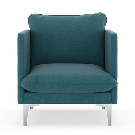 Aegean Weave Fish - Arden Armchair Oxford Weave - Aegean Blue