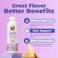 thumbnail image 4 of MaryRuth's Hair Growth Max Liposomal Multivitamin Supplement Skin Health Almond Cookie Flavor Lustriva Adults 15.22 fl oz, 4 of 10