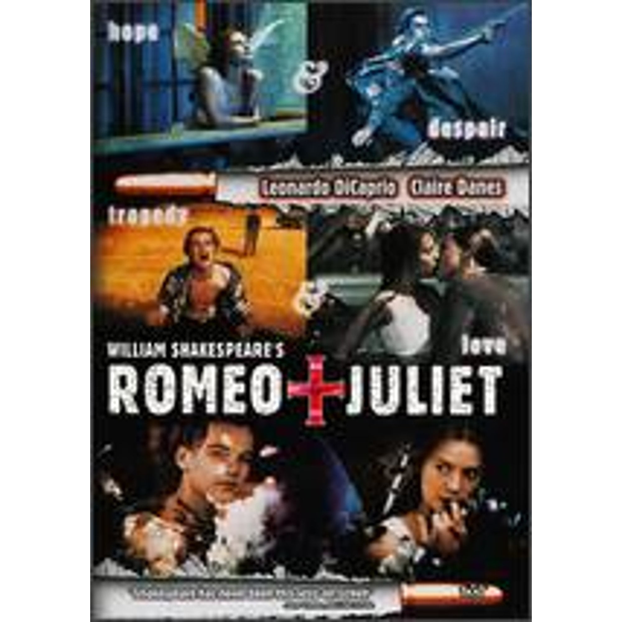 Mill Creek's Romeo + Juliet (1996) Blu-ray - Modern Classic Drama Movie by  Baz Luhrmann - Walmart.com, image size:2000x2000