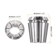 thumbnail image 2 of Uxcell ER32 Spring Collet 18mm Chuck 65Mn Steel for CNC Engraving Machine Lathe Milling, 2 of 5