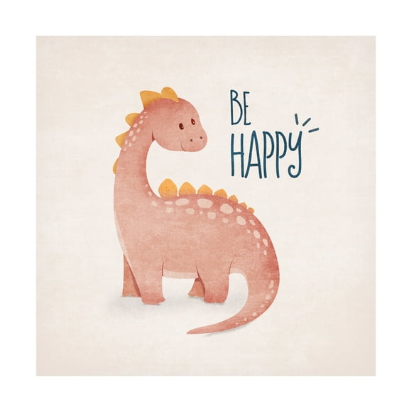 Trademark Fine Art Emel Tunaboylu Dino Uzun Boyun Canvas Wall Art