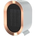 thumbnail image 1 of 1200w Ceramic Fan Heater, Portable Fan Heater With 2 Heat Settings & Overheat Protection Low Energy Silent, 1 of 5