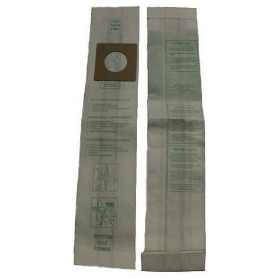 Replacement Part For Royal, Dirt Devil Type D Vacuum Paper Bags Fits Featherlite, Lite Plus Models (Total 10 Bags) # 536857C