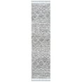 thumbnail image 5 of SAFAVIEH Pro Lux Marie Geometric Shag Area Rug, Grey/Ivory, 4' x 6', 5 of 9