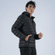 thumbnail image 2 of Chamarra Acolchada Impermeable HikePath Hombre Negro Talla Extra Grande, 2 of 8