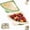 White And Green Interwoven, variant on Magnetic Drainage & Filter Basket 2.0 Design, Corner Sink Strainer with Twist-Open Bottom, Triangular Drain Basket for Food Scraps & Rinsing Produce, Fits Metal Sinks(Green+Orange)