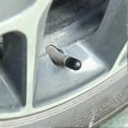 thumbnail image 2 of 4 tapones antipolvo para válvulas de neumáticos de coche, de plástico negro, universales (4 unidades), 2 of 5