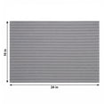 thumbnail image 6 of REGALWOVEN 6 Pack Cloth Napkins, Striped Washable and Reusable Table Dinner Napkins for Restaurant, Weddings, Events, and Parties Gray Black 24x16inch, 6 of 6