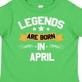 thumbnail image 4 of Inktastic Legends Are Born in April Boys or Girls Toddler T-Shirt, 4 of 5