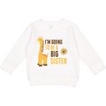 thumbnail image 2 of Inktastic I'm Going to Be a Big Sister Giraffe Toddler Sweatshirt, 2 of 4