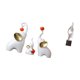 thumbnail image 5 of Figuras abstractas de familia de elefantes, esculturas de animales, estatuas decorativas para escritorio, sala de estar, dormitorio, casa, oficina, de, 5 of 8
