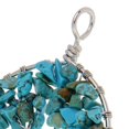 thumbnail image 5 of Joyería de moda Vintage alambre de cobre colgante árbol de la vida forma verde turquesa Turquesa verde Yuyangstore colgante de alambre árbol de la vida, 5 of 5