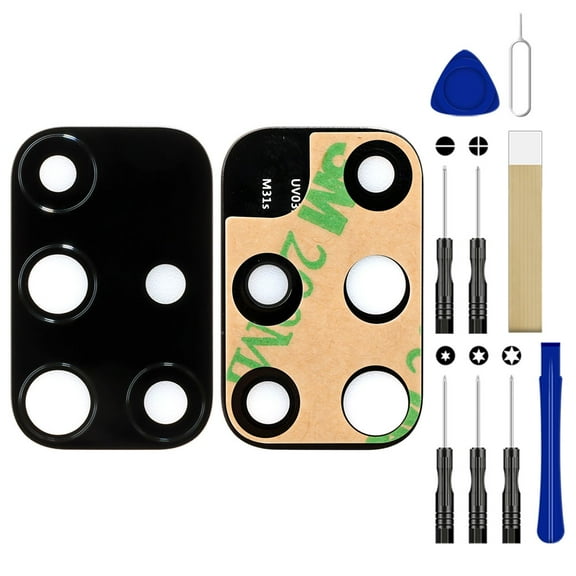 1Pcs For Samsung Galaxy M31s M317F/DS SM-M317F/DS Replacement Rear Camera Lens Cover Tool