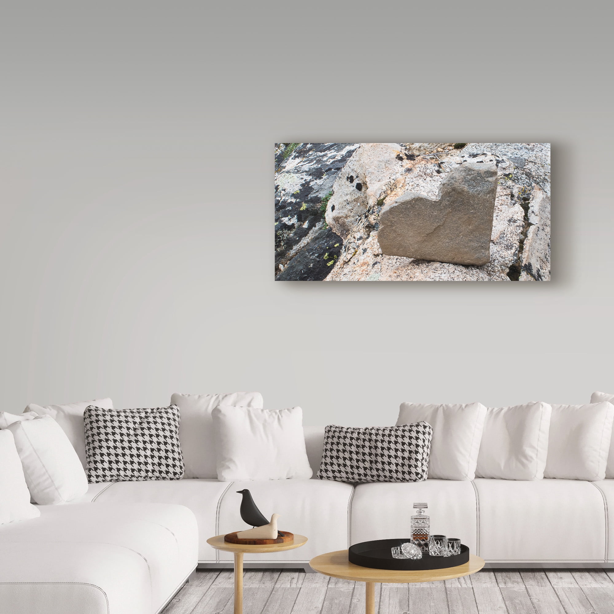 Trademark Fine Art 'Love Rocks' Canvas Art by Brenda Petrella Photography Llc