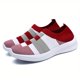 thumbnail image 1 of Zapatillas de deporte con calcetín para mujer, cómodas y transpirables, sin cordones, informales para caminar, 1 of 4