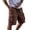 BH34_Coffee, variant on Men's Casual Jogger Shorts Drawstring Elastic Waist Cargo Shorts Athletic Workout Shorts with Pockets Sky Blue M