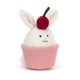 thumbnail image 1 of 5.51" Jellycat Dainty Dessert Bunny Cupcake Stuffed Animal, Emotional Comfort Toys for Kids, Cuddly Kids Toys, 1 of 3