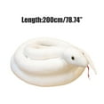 thumbnail image 5 of FNNMNNR 200/300cm Simulation Stuffed Python Children‘s Toy Plush Animal Snake Toy Home Decoration Gift for Kids and Friends, 5 of 10