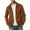 A#Brown, variant on DPTALR Men's Full-Zip Sweatshirt,Casual Lightweight,Long Sleeve,Mock Neck Jacket with Pocket,Brown,XL