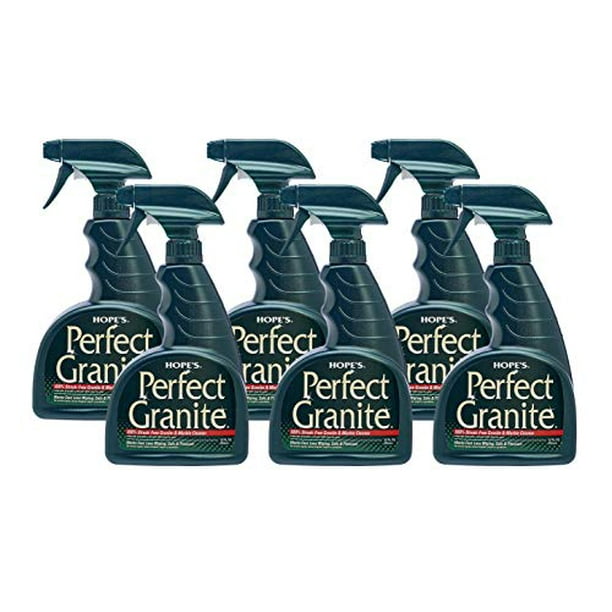 HOPE'S Granite Perfect Granite & Marble Countertop Cleaner, Stain Remover and Polish, Streak