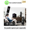 thumbnail image 3 of Bocinas Tipo Estéreo para teatro en casa Channels 3.1 Hi-FI, Bluetooth 5.0, Auxiliar Jack 3.5 mm, /ideal para Fiestas y cualquier reunion. 60W, 3 of 9