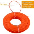 thumbnail image 3 of TS-100m Trimmertråd 2,4 mm Diameter Tråd för Grästrimmer Nylon, 3 of 4