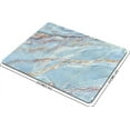 thumbnail image 2 of Blue Marble Gaming Mouse Pad Custom Texture NonSlip Rubber Base, 9.5x7.9 Inch, Adds a Modern and Sleek Look to Your Computer Desk, 2 of 3
