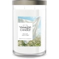 thumbnail image 1 of Yankee Candle Clean Cotton Scented, Signature 20oz Large Tumbler 2-Wick Candle, Over 60 Hours of Burn Time, 1 of 8