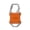 Monarch - Orange/Silver, variant on UAG AirTag Case 1st/2nd Gen with Built-in Bottle Opener - Hard Shell Lock Case AirTag Holder Durable Locking Carabiner for Keys, Luggage & Bags, Monarch Orange/Silver