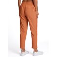 thumbnail image 3 of RBX Active Women's Ribbed Side Woven Ankle Pant With Pockets, 3 of 5