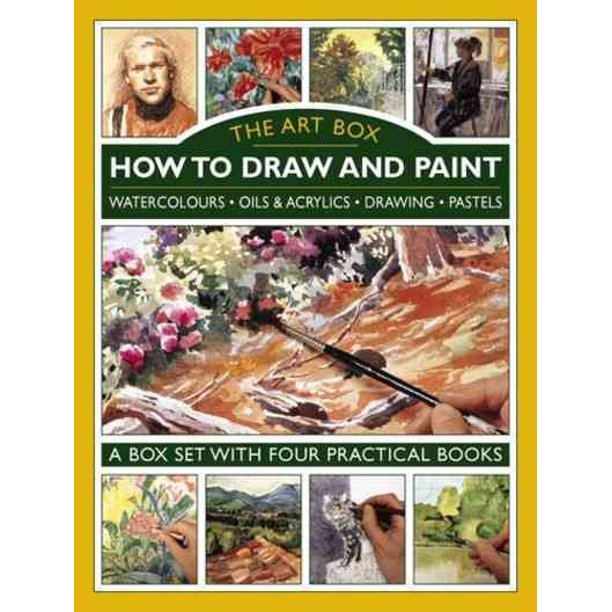 The Art Box How to Draw and Paint A Box Set with Four Practical