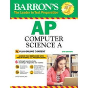 Barron's AP Computer Science A with Online Tests, Pre-Owned (Paperback)