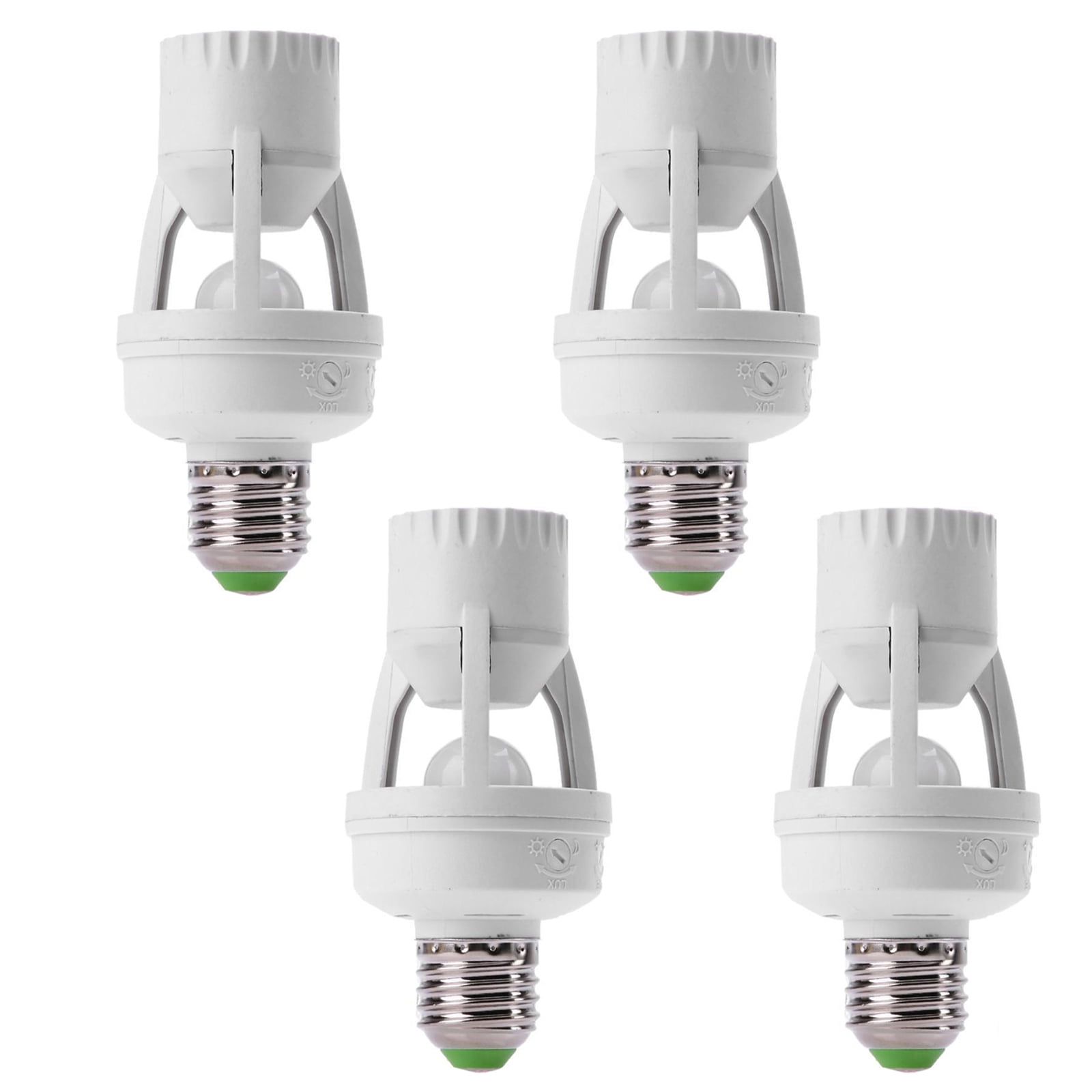1/4X PIR Motion Sensor Bulb E27 12W LED Lamp Infrared Auto Energy Saving Light 