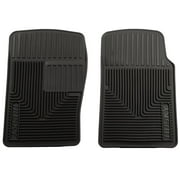 Husky Liners Heavy Duty Floor Mats Front Floor Mats Black Fits 80-05 Cadillac DeVille, 92-05 Hyundai Elantra, 07-09 Benz, 98-04 Nissan Frontier, 86-05 Pontiac Grand Am