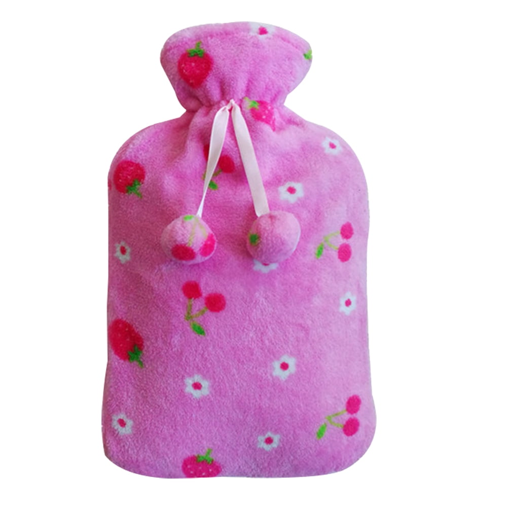Rubber hot water bottle with cover knitted transparent hot water bottle